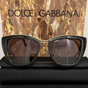 Dolce & Gabbana Sunglasses Model DG6144 Color 502/13 Tortoise and Gold